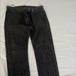 Levi's Black Straight Leg Jeans Classic Style